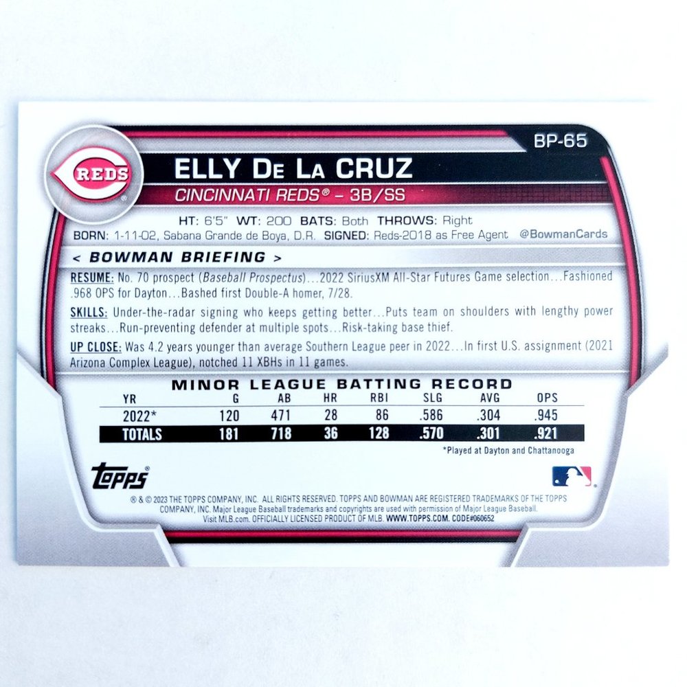 Cincinnati Reds 6 Card Lot - BSBL [7_2] - Picture 9 of 13